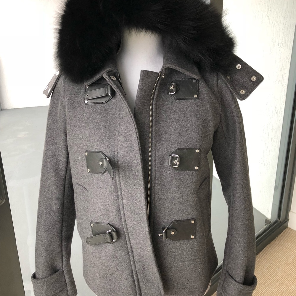 Michael Kors winter coat hoodie with fur